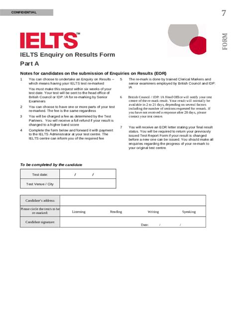 ielts enquiry on results|Results .